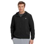 Men's Champion Vapor Performance Hooded Jacket, Size: Large, Black