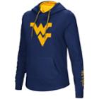 Women's West Virginia Mountaineers Crossover Hoodie, Size: Large, Med Blue