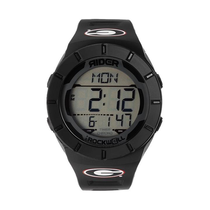 Rockwell Georgia Bulldogs Coliseum Chronograph Watch - Men, Black
