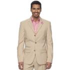 Men's Wd. Ny Slim-fit Tan Suit Jacket, Size: Xl, Brown