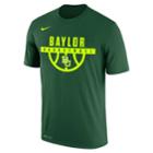 Men's Nike Baylor Bears Dri-fit Basketball Tee, Size: Xl, Bay Green