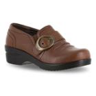 Easy Street Ode Women's Buckle Shoes, Size: 7.5 N, Dark Brown