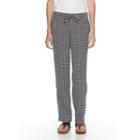 Women's Croft & Barrow&reg; Crepe Soft Pants, Size: S Long, Black