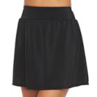 Women's Trimshaper Body Sculptor Swim Skort, Size: 10, Black