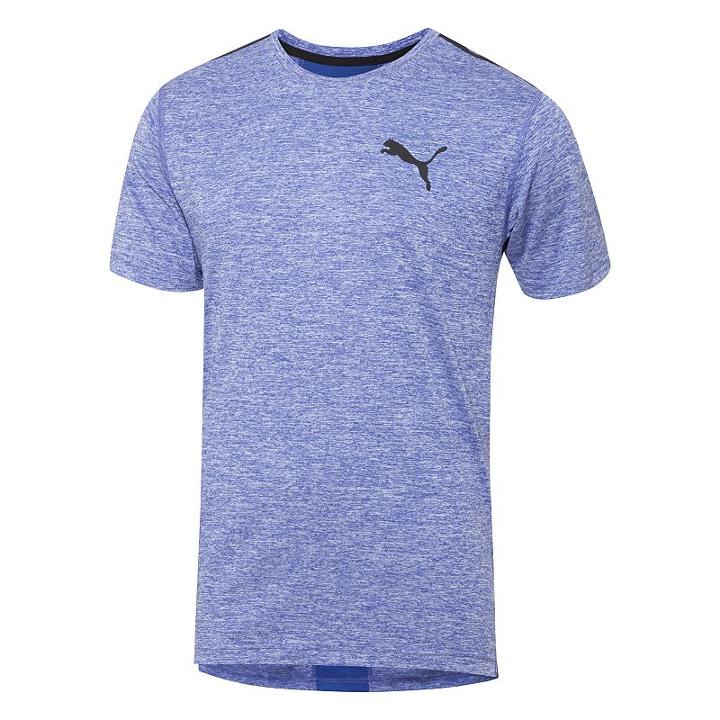 Men's Puma Tech Tee, Size: Large, Blue