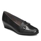 A2 By Aerosoles Love Spell Women's Wedge Loafers, Size: Medium (5), Black