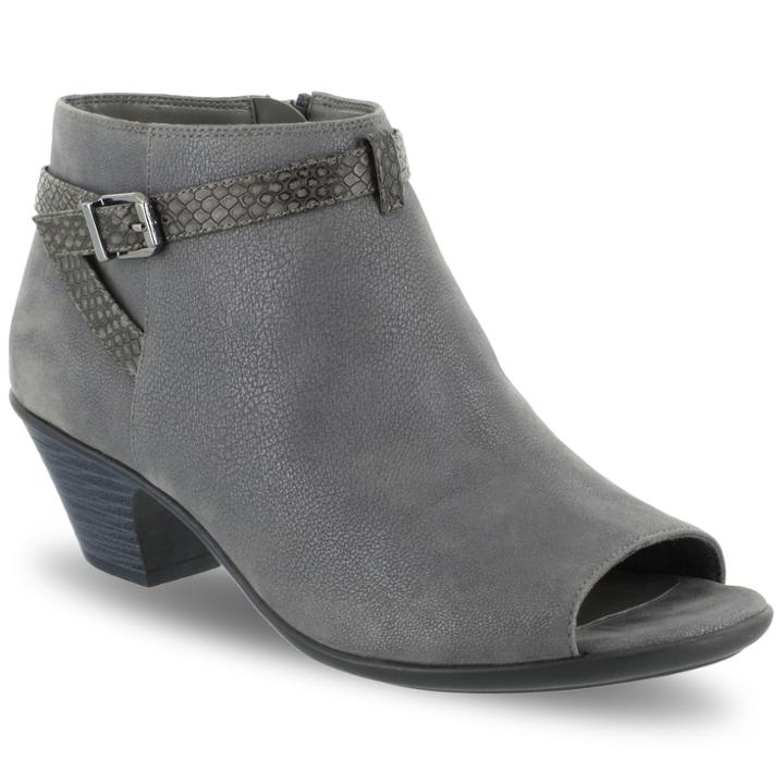 Easy Street Sparrow Women's Ankle Boots, Size: Medium (7), Med Grey