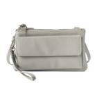 Apt. 9&reg; Chelsea Rfid-blocking Convertible Crossbody Bag, Women's, Grey