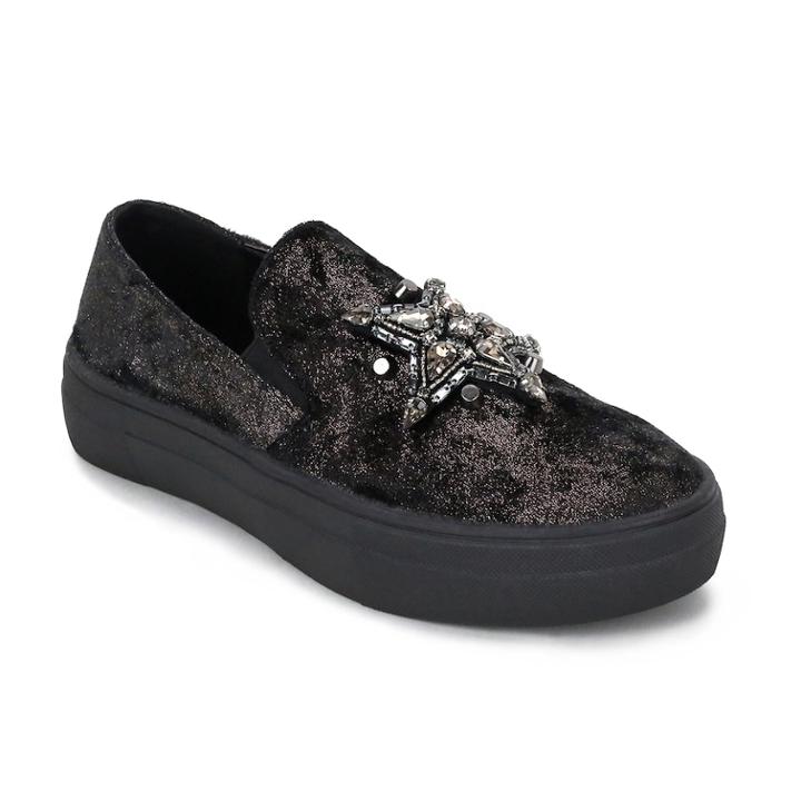 Olivia Millerplainview Women's Slip-on, Size: 10, Black