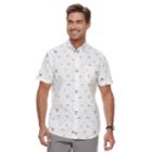Men's Sonoma Goods For Life&trade; Slim-fit Poplin Button-down Shirt, Size: Xxl, White