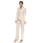 Women's Le Suit End On End Jacket & Pant Suit, Size: 18, Light Pink