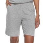 Women's Sonoma Goods For Life&trade; Bermuda Pajama Shorts, Size: Xl, Med Grey