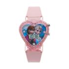 Disney's Frozen Anna & Elsa Girls' Digital Watch, Pink