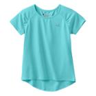 Girls 4-6x Champion Raglan Athletic Tee, Girl's, Size: 5, Light Blue
