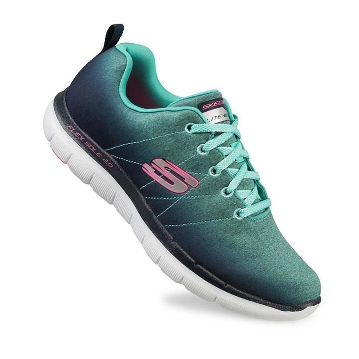 Skechers Flex Appeal 2.0 Ombre Women's Shoes, Size: 8, Blue (navy)
