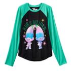 Girls 7-16 Dreamworks Trolls Hair For The Holidays Raglan Graphic Tee, Girl's, Size: Small, Ovrfl Oth