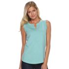 Women's Woolrich First Forks Tank, Size: Xl, Blue (navy)