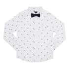 Boys 8-20 French Toast Button-down Bow-tie Shirt, Boy's, Size: 12, White