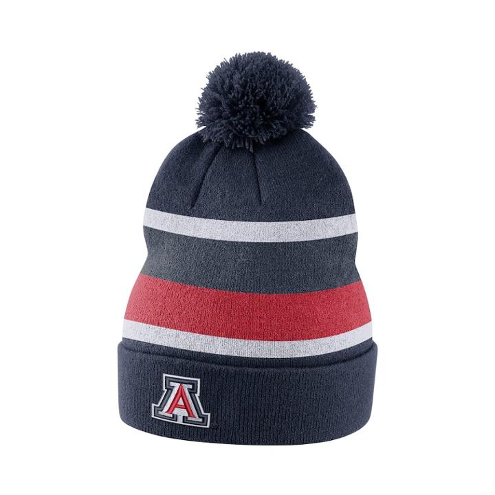 Adult Nike Arizona Wildcats Sideline Beanie, Men's, Blue (navy)