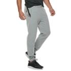 Men's Fila Sport Fleece 2.0 Tapered Jogger Pants, Size: Small, Light Grey