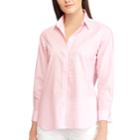 Women's Chaps No Iron Shirt, Size: Small, Pink