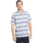 Men's Van Heusen Classic-fit Oasis Crosshatch Button-down Shirt, Size: Xxl, Light Blue