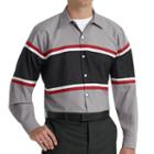 Big & Tall Red Kap Classic-fit Technician Button-down Work Shirt, Men's, Size: Xl Tall, Multicolor