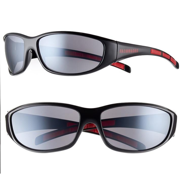 Adult Arkansas Razorbacks Wrap Sunglasses, Multicolor