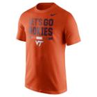Men's Nike Virginia Tech Hokies Local Verbiage Tee, Size: Large, Orange
