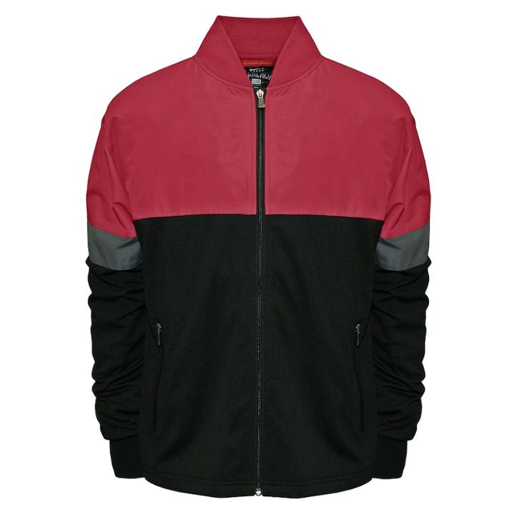 Men's Franchise Club Active Colorblock Jacket, Size: Xxl, Brt Red