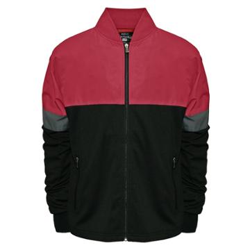Men's Franchise Club Active Colorblock Jacket, Size: Xxl, Brt Red