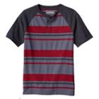 Boys 8-20 Urban Pipeline&reg; Raglan Henley Top, Boy's, Size: Large, Red