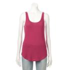 Women's Sonoma Goods For Life&trade; Scoopneck Tank, Size: Xl, Dark Red