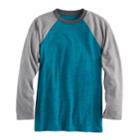 Boys 8-20 Urban Pipeline&reg; Raglan Tee, Size: Xl, Turquoise/blue (turq/aqua)