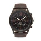 Relic Men's Colby Leather Watch, Size: Xl, Brown