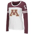 Women's Campus Heritage Minnesota Golden Gophers Hornet Football Tee, Size: Medium, Dark Red