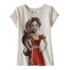 Disney's Elena Of Avalor Girls 4-7 Sequin Tee By Jumping Beans&reg;, Girl's, Size: 6x, Lt Beige