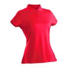 Nancy Lopez Luster Golf Polo - Women's, Size: Medium, Red