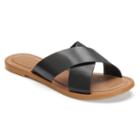 Vicky Whiskey Women's Sandals, Size: Medium (10), Black