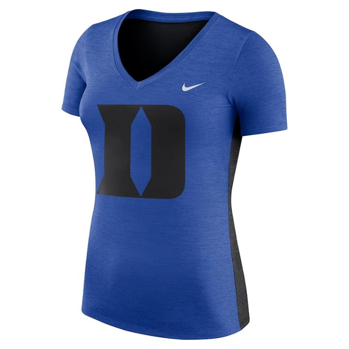 Women's Nike Duke Blue Devils Dri-fit Touch Tee, Size: Xxl