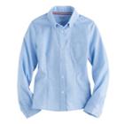 Girls 4-20 & Plus Size French Toast Long Sleeve Oxford Shirt, Size: 12, Blue