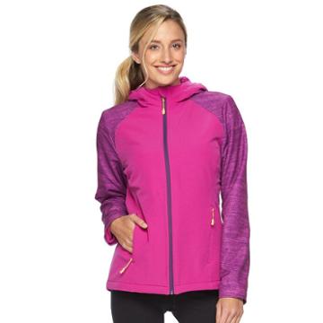 Women's Tek Gear&reg; Soft Shell Jacket, Size: Xl, Pink