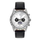 Men's Game Time Colorado Rockies Letterman Watch, Black