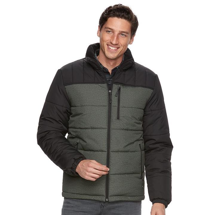 Men's Zeroxposur Flex Puffer Jacket, Size: Xxl, Dark Green