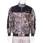 Men's Earthletics Camo Bonded Microfleece Jacket, Size: Xl, Black