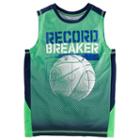 Boys 4-12 Oshkosh B'gosh&reg; Record Breaker Basketball Active Tank Top, Size: 10, Ovrfl Oth