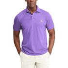Men's Chaps Stretch Solid Pique Polo, Size: Small, Purple