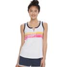 Juniors' So&reg; Beach Squad Lace-up Tank Top, Size: Medium, Med Pink