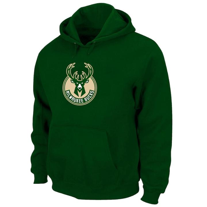 Big & Tall Milwaukee Bucks Pullover Fleece Hoodie, Men's, Size: Xxl Tall, Green