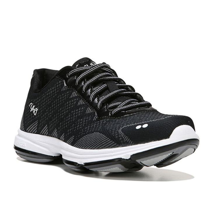 Ryka Dominion Women's Walking Shoes, Size: Medium (6.5), Black